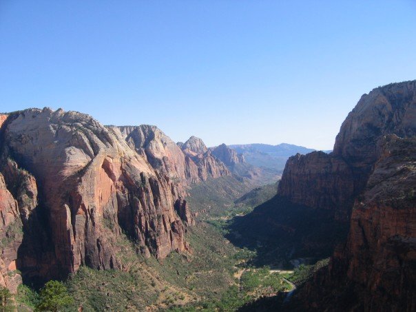 Top of angels landing